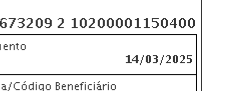 Como veio no boleto gerado no site do bradesco